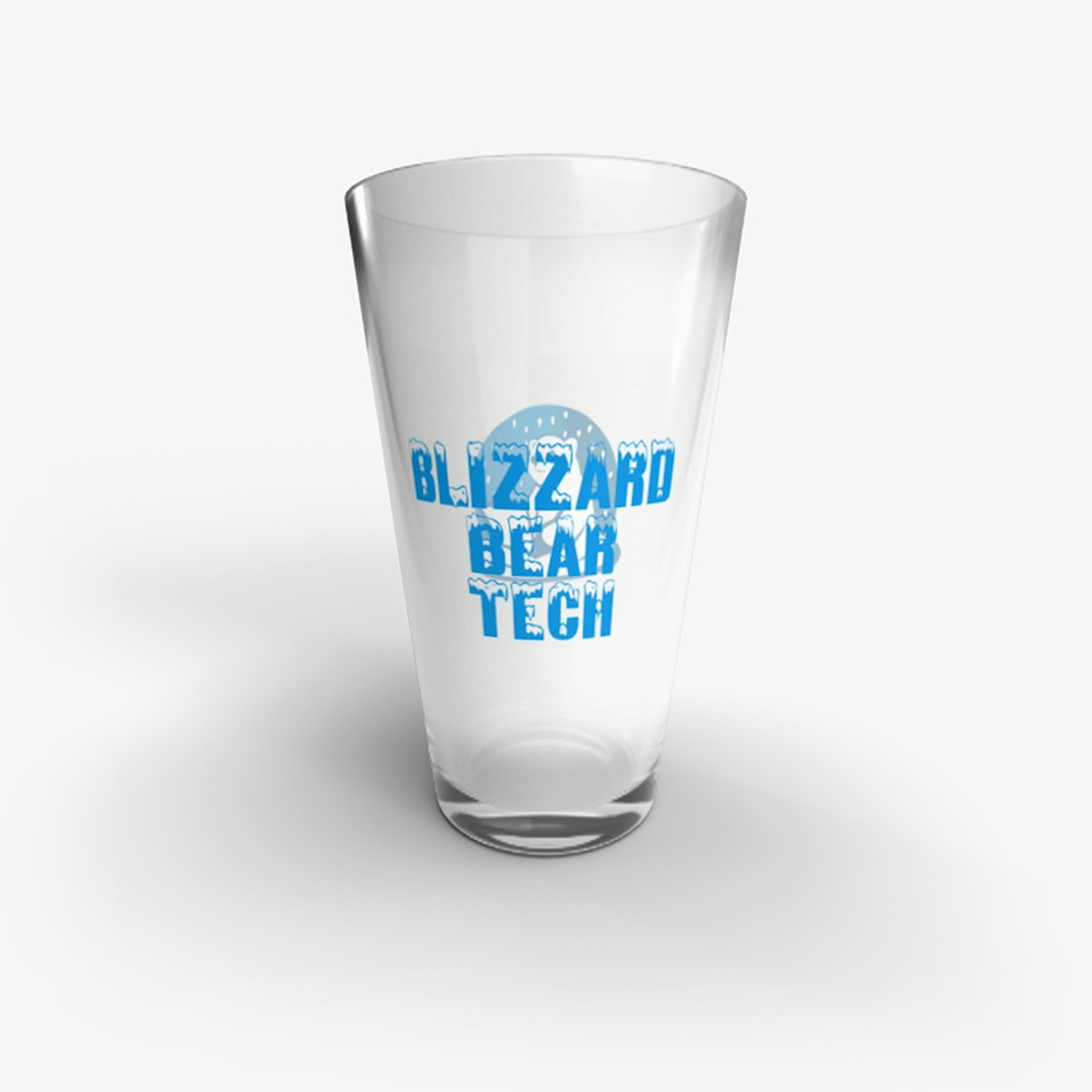 Blizzard Bear Tech Glass